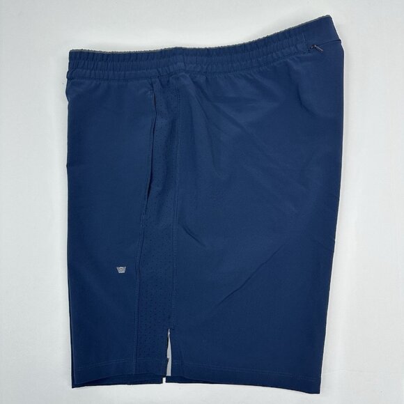 Mack Weldon Men's Blue Stratus Activewear Short Unlined XL/W37/L6.5 - Picture 3 of 12
